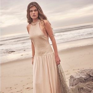NWOT Free People Beach Spell On You Maxi Dress Z363-34 Z562